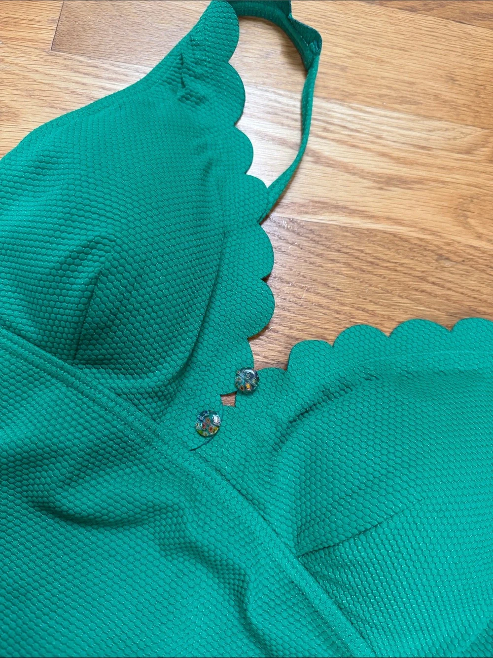 Kate Spade Scalloped Swimsuit